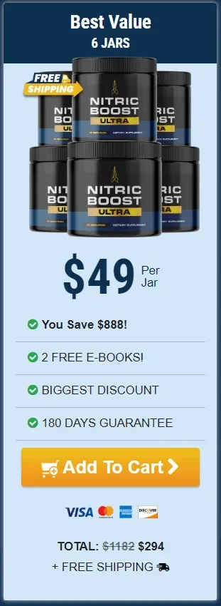 Nitric Boost 6 Jar
